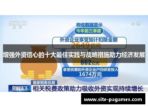 增强外资信心的十大最佳实践与战略措施助力经济发展
