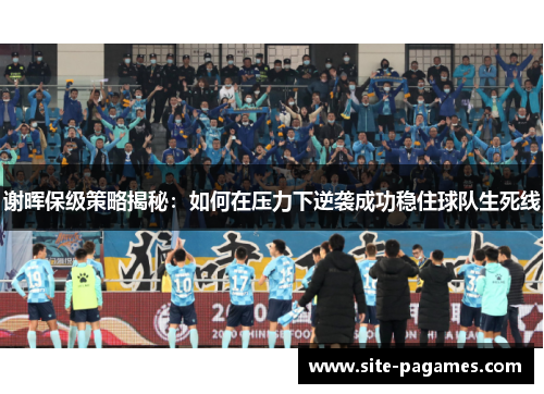 谢晖保级策略揭秘：如何在压力下逆袭成功稳住球队生死线